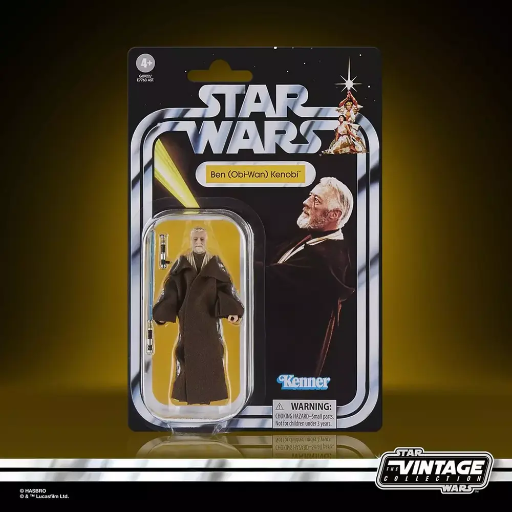 Hasbro Star Wars The Vintage Collection Ben Obi-Wan Kenobi in package.